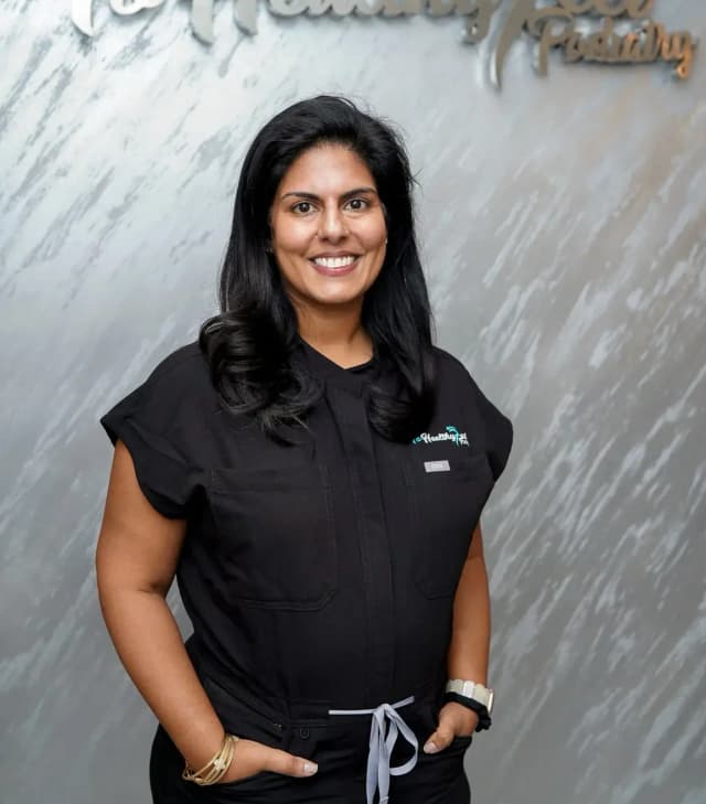 Dr. Farah Alani, DPM, foot and ankle surgeon at To Healthy Feet Podiatry