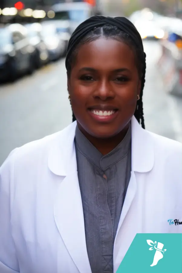 Dr. Roxann Clarke, DPM, podiatrist at To Healthy Feet Podiatry